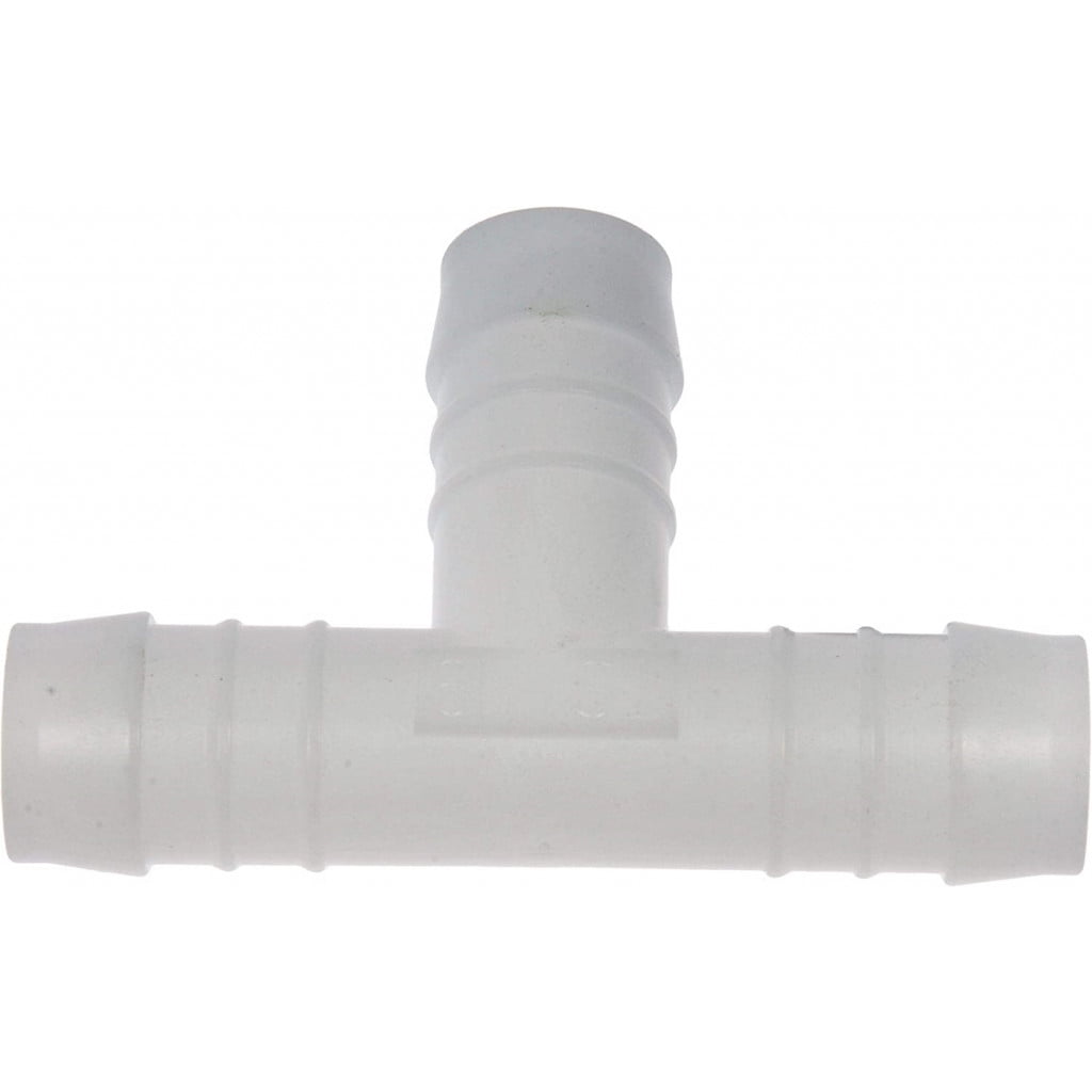 KarParts360 For Cadillac XT5 2017 2018 2019 HVAC Heater Hose Connector | Plastic | White | Hose Barb End 2 & 3 | Barb; Quick Connect End 1 | 0.82 In. End 1 Outside Diameter | Replacement For 15793367