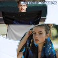 thumbnail image 6 of Garronmavis Blue Butterfly Car Seat Towel Cover Stain Resistant Sweat 1 PC Breathable Easy Installation with Storage Bag Universal Fit for Cars SUV Trucks Sedan Van Auto Interior Accessory, 6 of 9