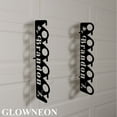 thumbnail image 4 of GLOWNEON Custom Ocean Fishing Pole Holders, Metal Wall Mount Rod Rack, Fishing Gifts for Men, 4 of 6