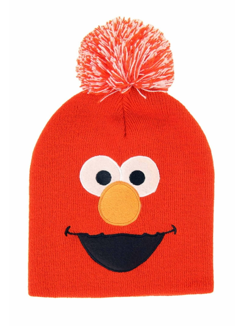 Beanie Elmo Winter Hat Sesame Street Elmo Big Face Snow Hats #146-F
