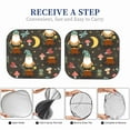 thumbnail image 6 of Fotbe Gnome Insect Frog 2-Piece Car Windshield Sun Shade | Sun Blocker for Car Windshield | Foldable Automotive Interior Accessories for Sun Protection-Large, 6 of 7