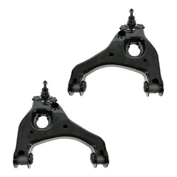 TRQ Control Arm & Balljoint Front Lower Pair Set for Silverado Sierra 1500 2WD PSA62396