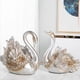 thumbnail image 1 of Adorno Pareja Swan Adorno Sala de Estar Gabinete de Televisión Adorno de Cisne Decoración Moderna de la Casa Regalos de Boda, 1 of 5
