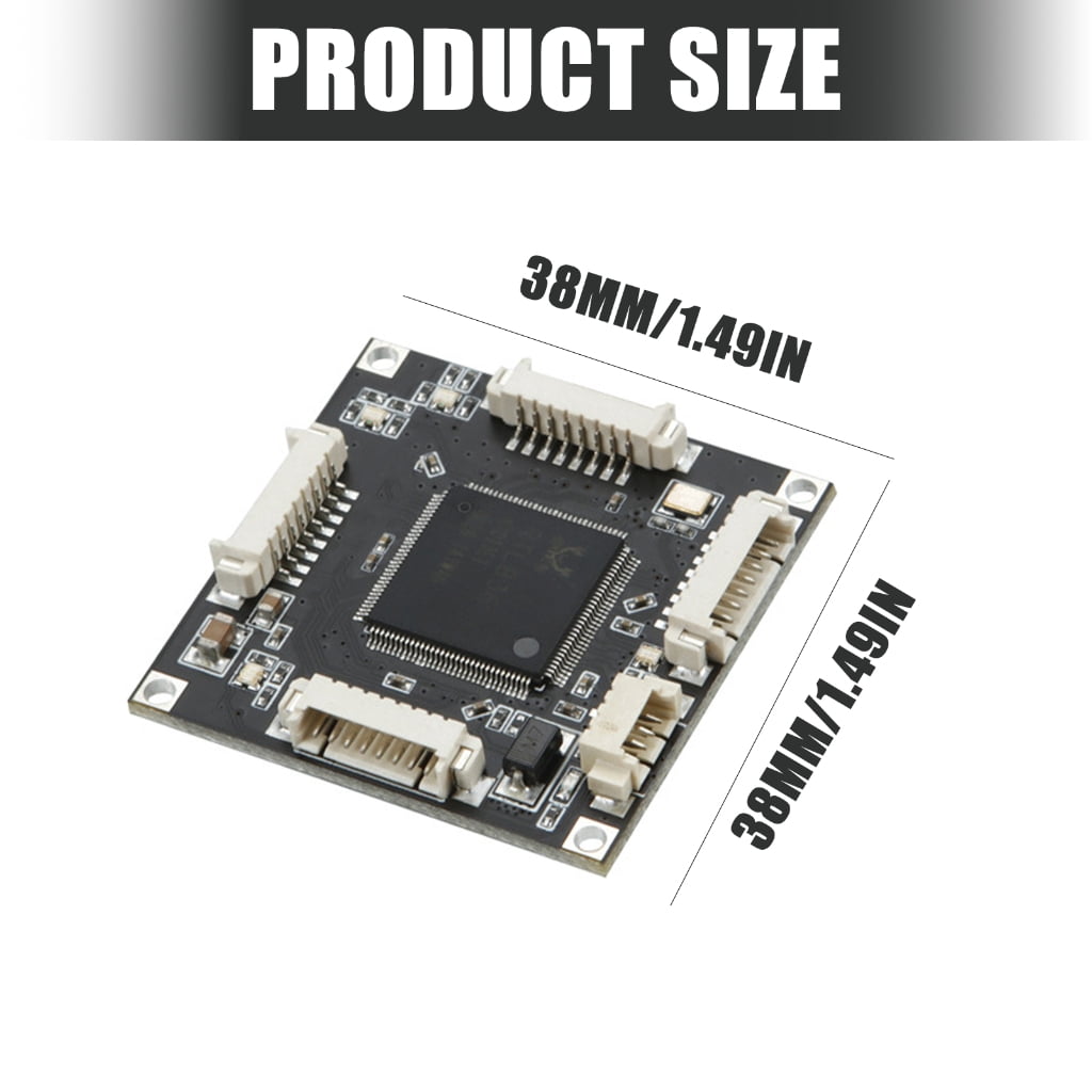 Miniature 10/100/1000Mbps Ethernet Switches For Home Office And Embedded Systems