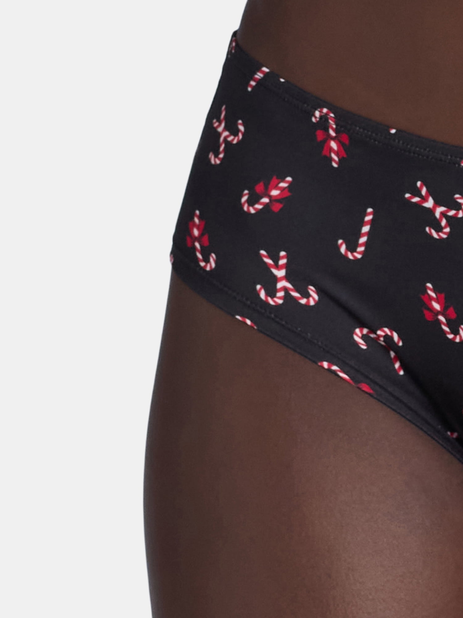 Holiday Time Women's Micro and Lace Hipster Panties, 3-Pack, Sizes S-2XL