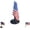 A, variant on DAMAI 3D Printing US National Desk Flag Set, Miniature American Desktop Flag with Black Pole, Mini US American Office Table Flags - Vivid Color and Fade Resistant