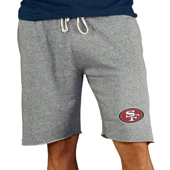 Men's Concepts Sport Gray San Francisco 49ers Mainstream Terry Shorts