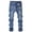 Blue, variant on Boys Slim Fit Stretch Denim Jeans Ripped Skinny Jeans, Fashion Straight Comfort Flex Waist Pants for 5-13Y Boys