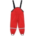 thumbnail image 3 of Unisex Children's Rain Dungarees Windproof And Waterproof Mud Trousers, 3 of 5