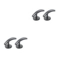 thumbnail image 4 of Monstrate 2 uds gancho de Metal montado práctico ganchos de amarre para cortina colgador de pared soporte de cortina accesorios de decoración Negro 2piezas, 4 of 6