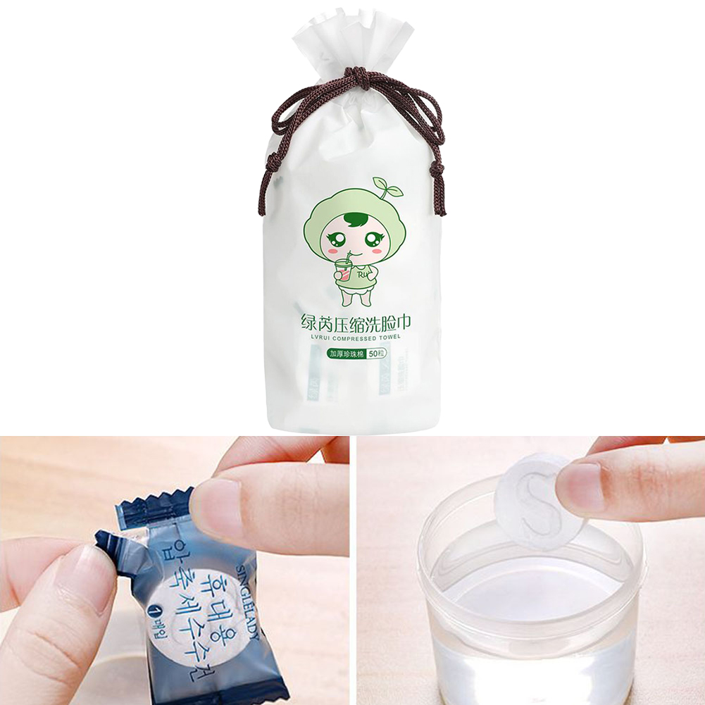 Buy Goodhd Large Compressed Towel Cotton Faces Towel Tablet Hand Tissue