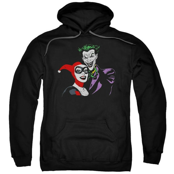 Batman - Joker & Harley - Pull-Over Hoodie - X-Large