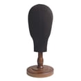 thumbnail image 1 of Modelo de cabeza de maniquí con cabeza de exhibición de pelucas,Cabeza de bloque,Soporte de exhibición de sombrero multifuncional de 54 cm,Modelo de c, 1 of 9