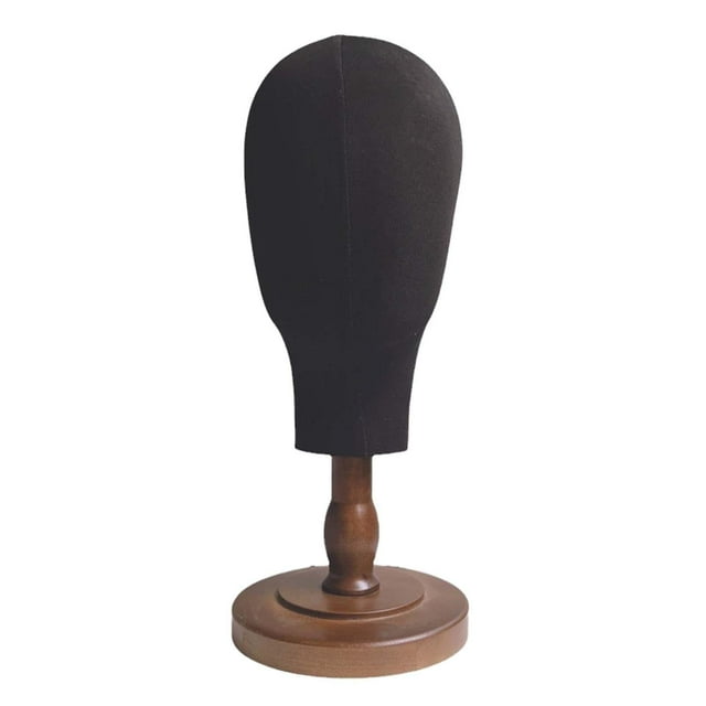 Modelo de cabeza de maniquí con cabeza de exhibición de pelucas,Cabeza de bloque,Soporte de exhibición de sombrero multifuncional de 54 cm,Modelo de c