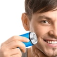 thumbnail image 2 of Mareep pour Homme Idée Cadeau Rasoir Électrique un Bouton Utilisation Portable Mini Rasoir Rasoirs Électriques pour Hommes Rotatif, Rechargeable, Humide&Sec, Imperméable, Voyage, Maison, Bureau, Voiture, 2 of 7