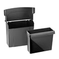 thumbnail image 4 of Alpine Industries Réceptacle de Serviette Hygiénique en Plastique Durable Noir 2 Pack, 4 of 11