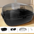 thumbnail image 4 of WIFKLSIIPG Large Hamster Cage Habitat Exercise Playing Clear Small Animal Cage for Mice Sugar Glider Pigs Rabbit, 4 of 7