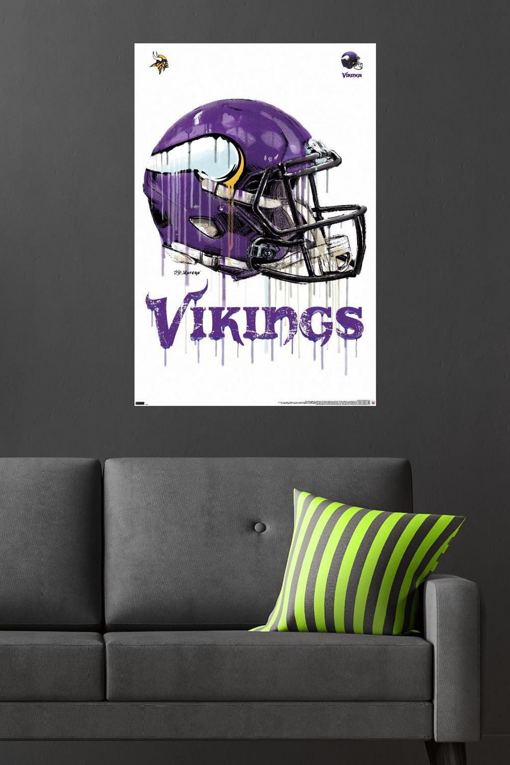 NFL Minnesota Vikings - Casque anti-goutte 20