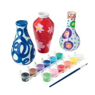MindWare Paint Your Own Porcelain Bowls and Vases