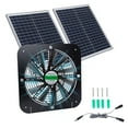 thumbnail image 6 of 1200CFM 30W Solar Powered Fan/Solar Exhaust Fans for Outside Greenhouse Attic, 6 of 19