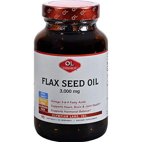 Olympian Labs Flax Seed Oil High Lignan 1000mg 90 Softgels Walmart Canada