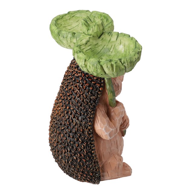 18*18*22CM(Styrofoam Packaging) Tree Finger Hedgehog Bird Tub Garden Patio Bird Feeder