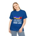 thumbnail image 2 of LGBT More Equality More Love LGBTQ Lesbian Gay Pride Plus Size Shirts for Women, 2 of 8
