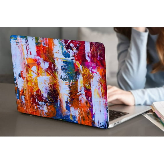 KSK KAISHEK Hard Case Compatible MacBook Pro 16"( XDR Display, 2023/2022/2021) + Black Keyboard Cover Model A2780 M2 & A2485 M1, Type C Painting A 0795