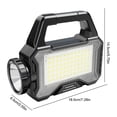 thumbnail image 3 of Linterna Solar para Acampar Lámpara Portátil Largo Alcance Impermeable (), 3 of 9