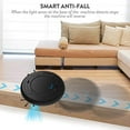 thumbnail image 3 of Oggfader Robot Vacuum 3 IN 1 Smart Floor Robot Vacuum Cleaner Mop Automatic Distance Sensor black, 3 of 8