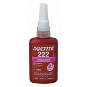 Loctite 222 Series Low-Strength Threadlocker, Purple Liquid, 50mL Bottle - 231127