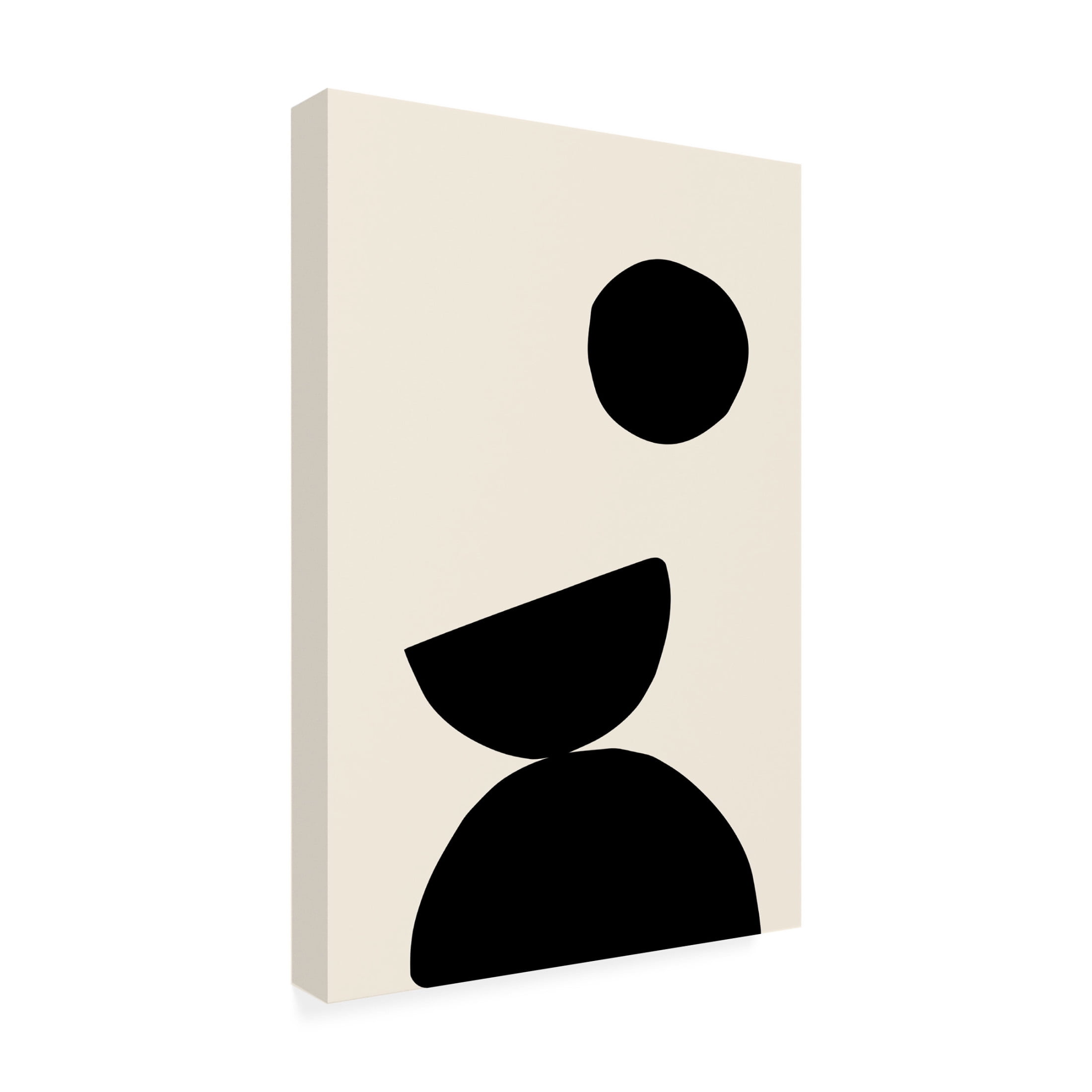 Canvas Wall Art - Pictufy Studio 'Organic Shapes 09' Wall Art for Living Room, Bedroom, or Office Décor by Trademark Fine Art - 12 x 19 Inches
