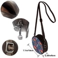thumbnail image 5 of Lsque Tropical Flower Pattern Shoulder Bag – Microfiber Leather Crossbody with Detachable Strap & Handle Ring, Waterproof & Durable, Elegant Everyday Carry, 5 of 5
