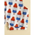 thumbnail image 6 of Bagilaanoe 4th of July Jumpsuit Shorts for Toddler Baby Boy Girl Sleeveless Print Overalls 6M 12M 18M 24M 3T Kids Short Pants Independence Day Clothes, 6 of 8