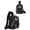 Black, variant on Unisex Adjustable Crossbody Sling Bag, Compact Chest Shoulder Pack Ideal for Travel, Outdoor Activities, and Everyday Essentials(Black)