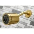 thumbnail image 4 of Kingston Brass KBX8137DX Concord Three-Handle Tub and Shower Faucet, Brushed Brass, 4 of 7