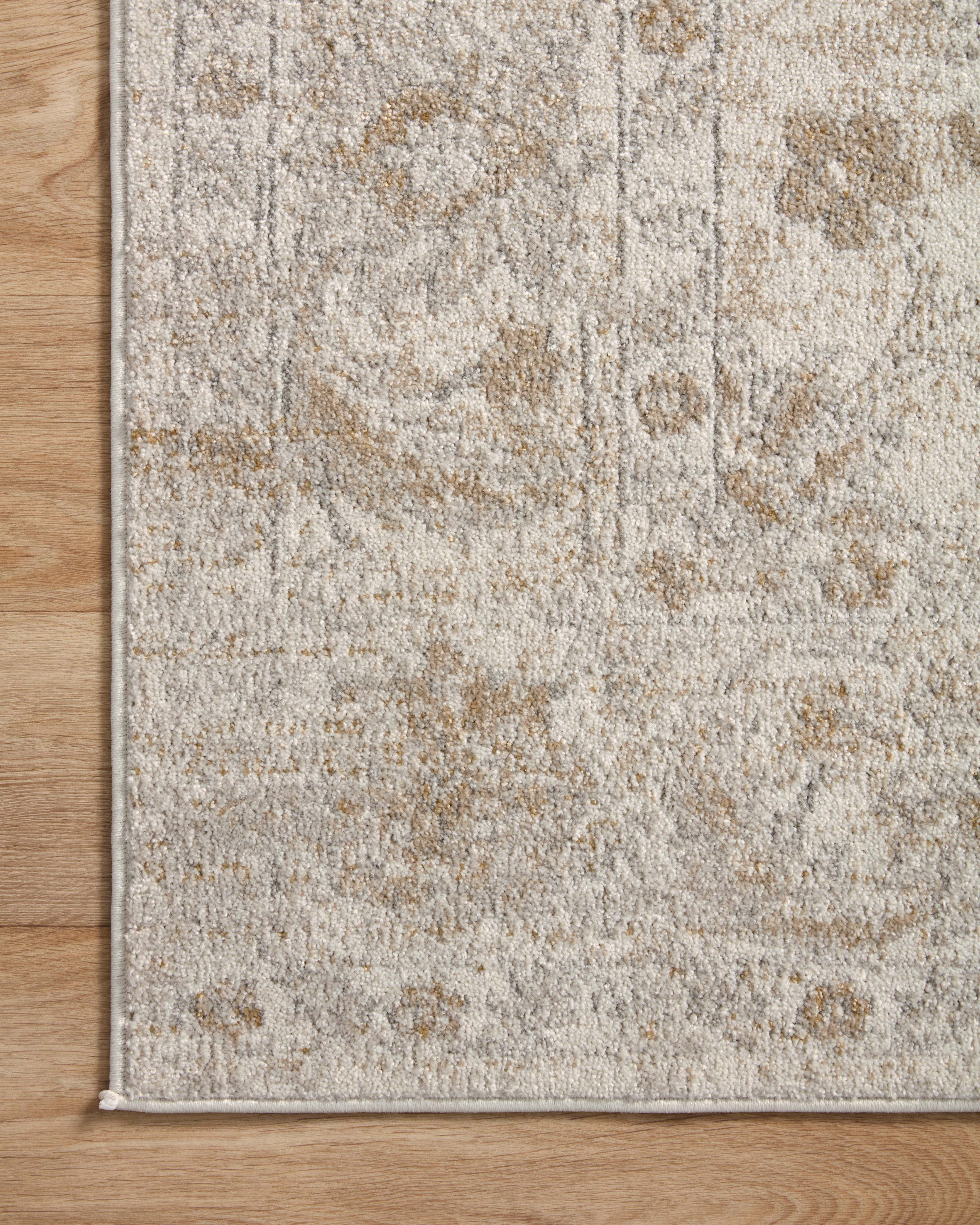 Loloi Odette Ivory / Beige 2'-7" x 8'-0" Runner Rug