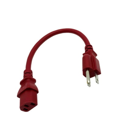 Kentek 1 Ft Red Ac Power Cord For Lg 15 50 Series Tv Plasma
