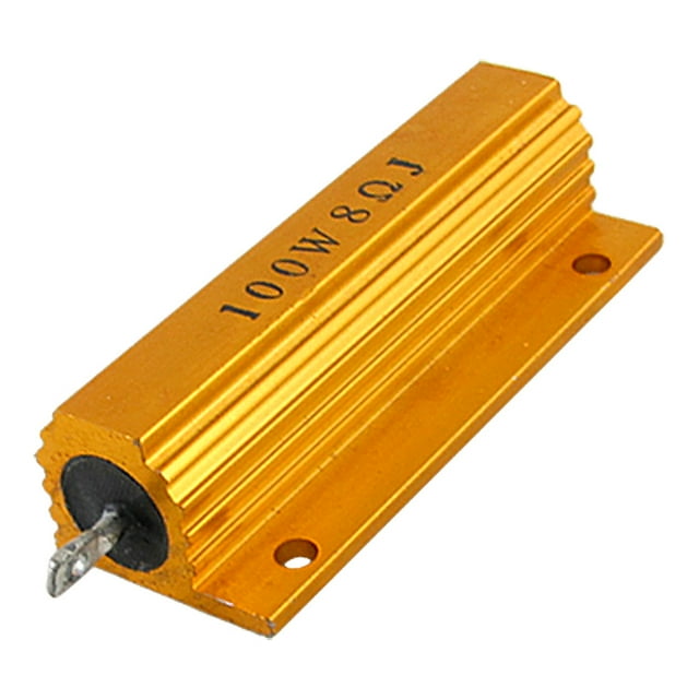 100W 8ohm 5% Résistance Logée en Aluminium Monté sur Châssis