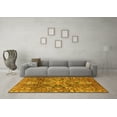 thumbnail image 3 of Ahgly Company Indoor Rectangle Persian Yellow Traditional Area Rugs, 8' x 10', 3 of 4