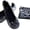 Snake Black, variant on Shoes8teen Women's Foldable Portable Travel Ballet Flat Shoes w/Matching Carrying Case Black 9/10
