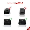 thumbnail image 4 of 20 Rouleaux d'Étiquettes Compatibles DK-1241 pour BROTHER 4 Pouces x 6 Pouces (101mm x 152mm) avec 1 Cartouche Réutilisable, 4 of 5