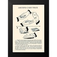thumbnail image 2 of Retromagic 13x18 Black Modern Framed Museum Art Print Titled - Amusing Card Trick, 2 of 5