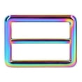 thumbnail image 1 of Glides Slides, Colorful Sturdy Adjustable Slide Buckles Convenient Use Sufficient Quantity  for Bags for DIY Crafts for Belts 38mm, 1 of 8