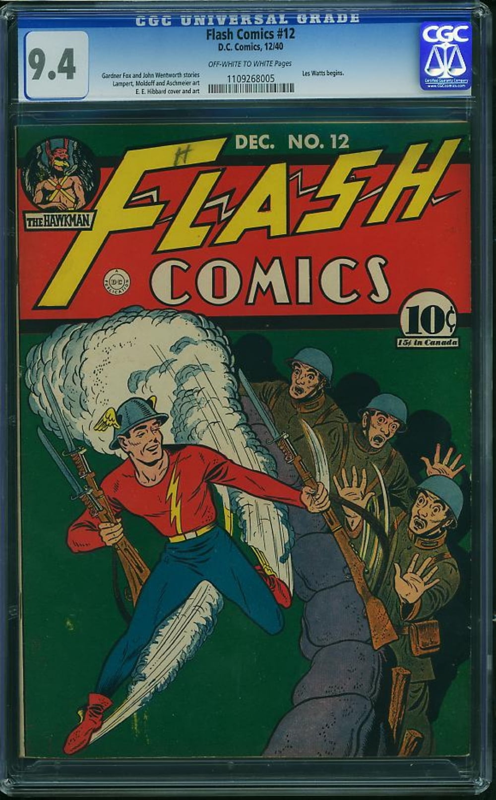 Cover of Flash Comics #12