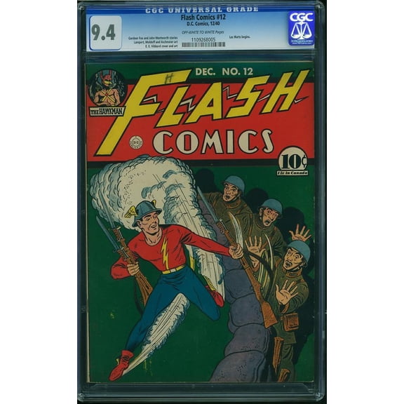 Flash Comics #12 - CGC 9.4 Comic Book