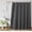Chocolate Grey, variant on Two-in-One Waterproof Fabric Shower Curtain - No need for an inner lining. Hotel-style checked weaving. Easy to clean and machine washable bathroom shower curtain set.