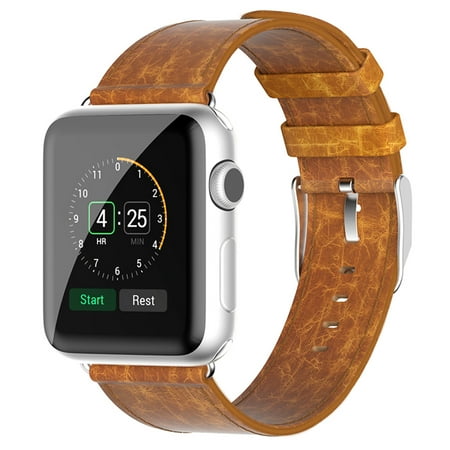 beikel apple 3 38mm genuine leather wrist band for apple series 1 2 3 with beikel apple 3 38mm genuine leather wrist band for apple series 1 2 3 with