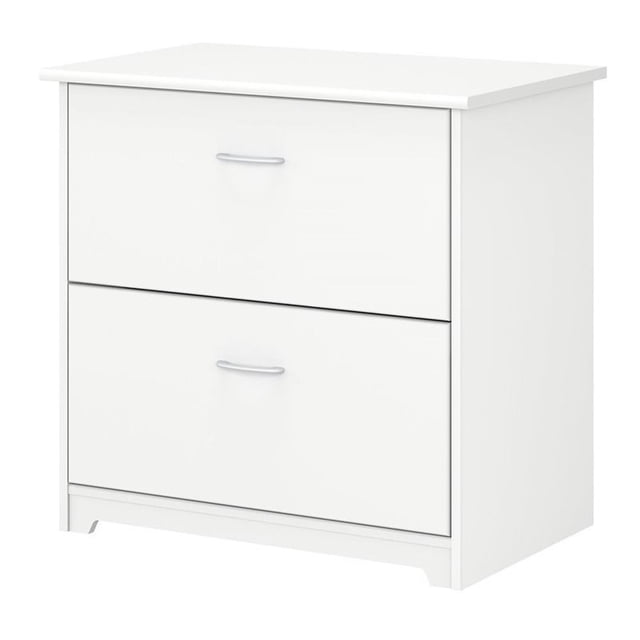Scranton & Co Furniture Cabot 2 Drawer File Cabinet in White