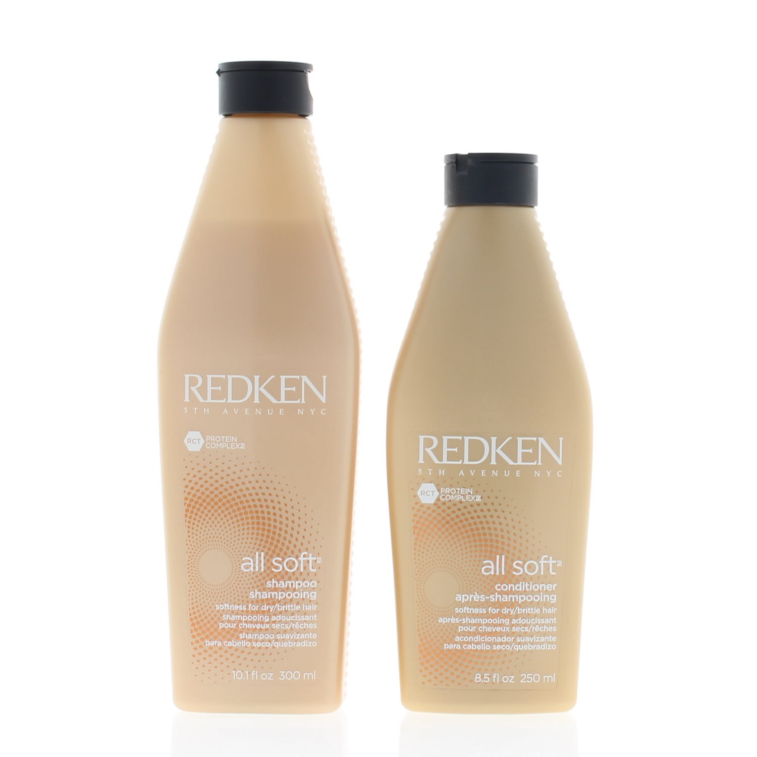 Redken Redken All Soft Shampoo 300ml And Conditioner 250ml Set